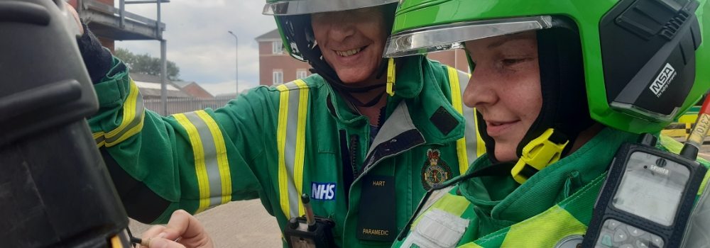 image of elite paramedics training