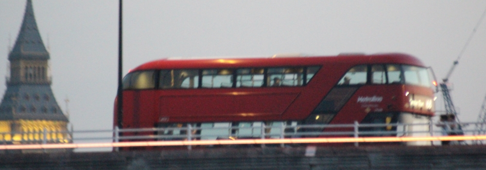brige view on London bus